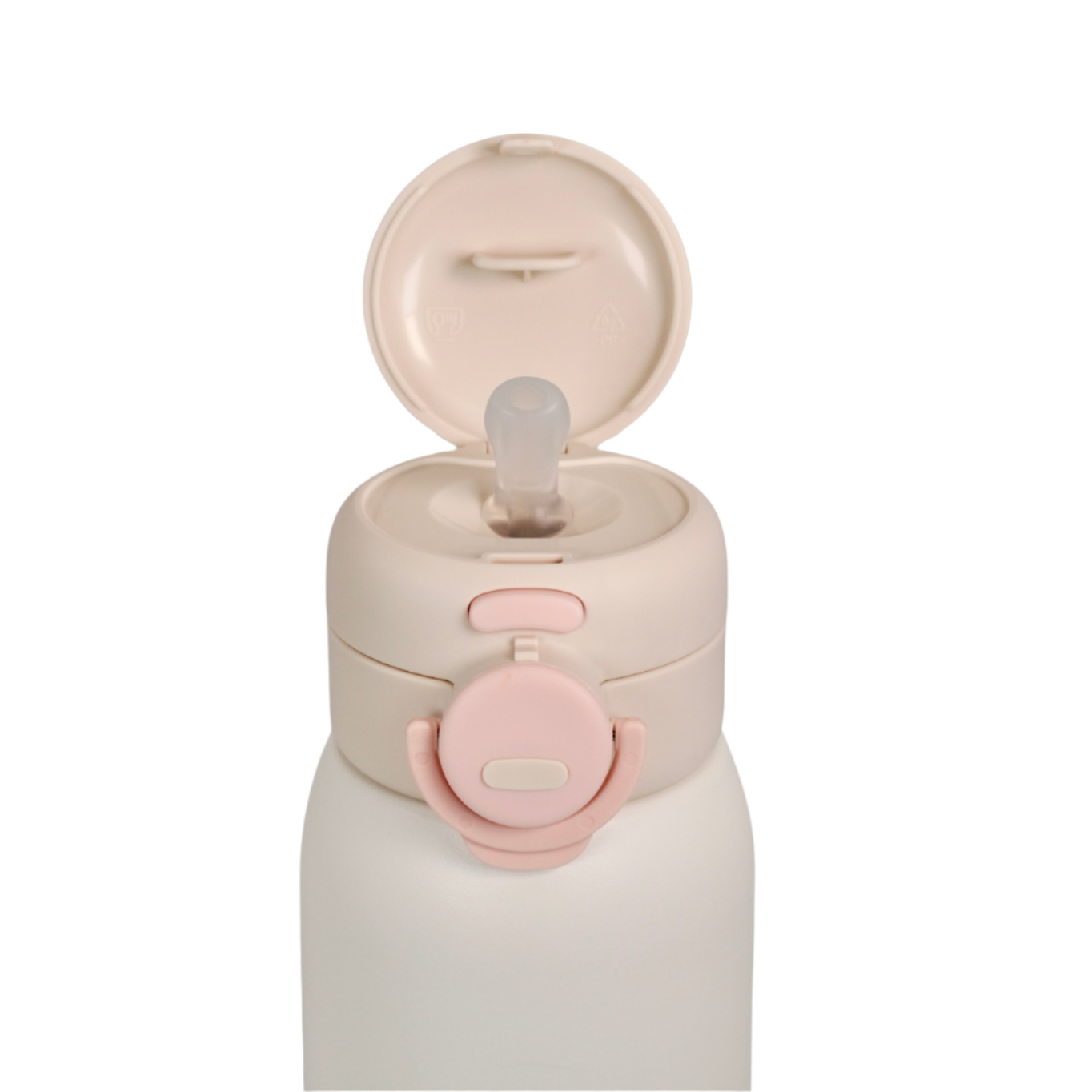 Cream and Light Pink